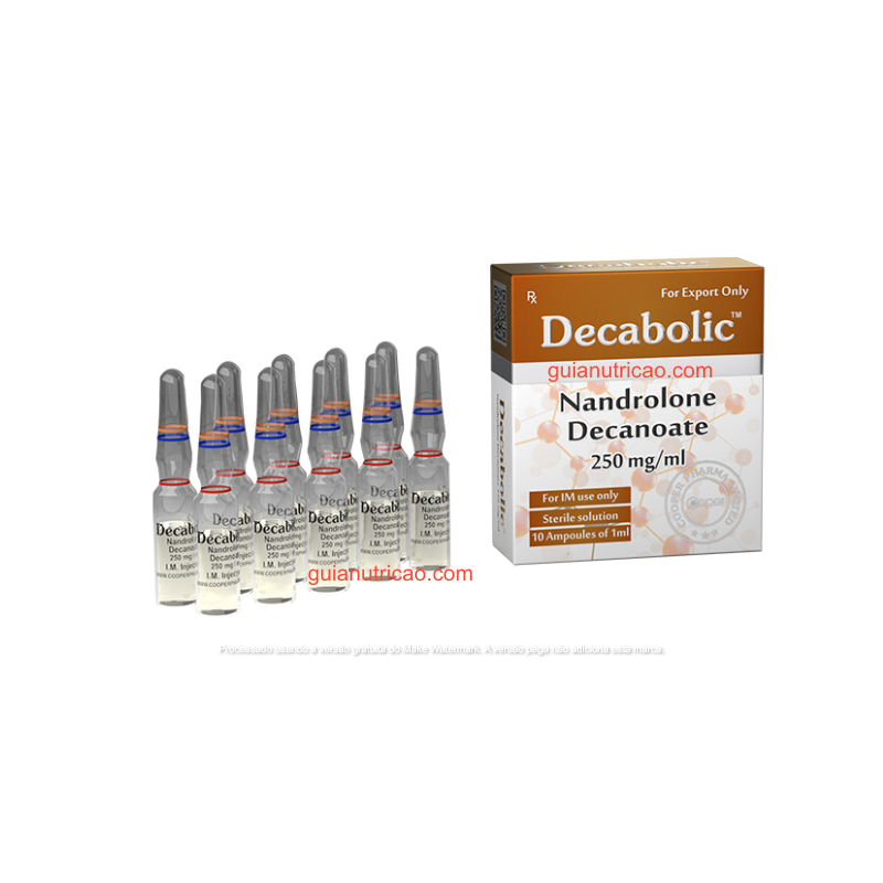 Decabolic 10 ampolas 250mg/ml - Cooper pharma