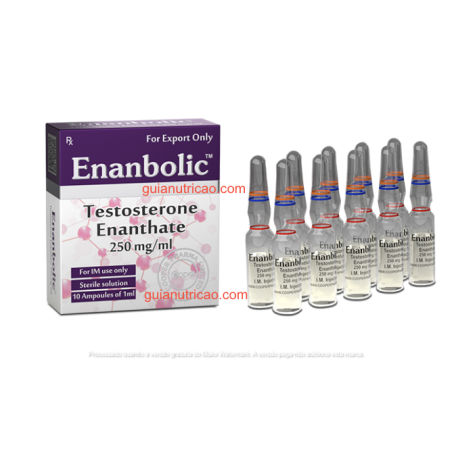Enanbolic (Enantato de testosterona) 10 ampolas 250mg/ml - Cooper Pharma