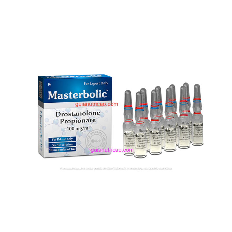 Masterbolic (Masteron) 100mg/ml 10 ampolas - Cooper Pharma