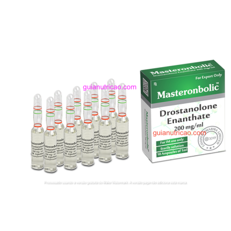 Masteronbolic (Masteron) 200mg 10 ampolas - Cooper Pharma