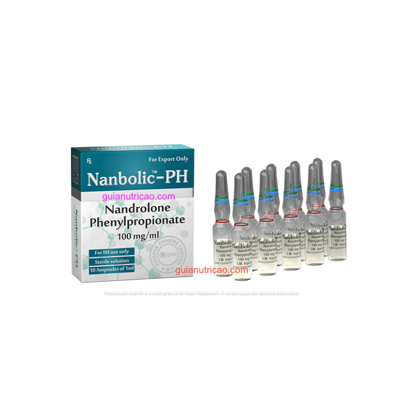 Nanbolico (Fenilpropionato de nandrolona) 10mg 10 ampolas - Cooper Pharma