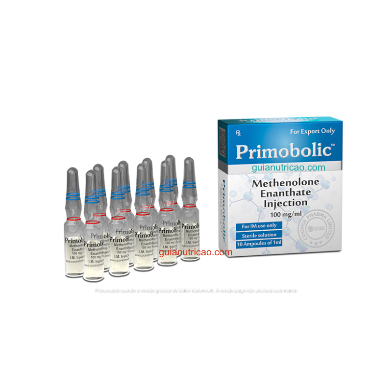 Primobolic (Primobolan) 100mg 10 ampolas - Cooper Pharma