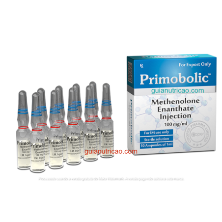Primobolic (Primobolan) 100mg 10 ampolas - Cooper Pharma