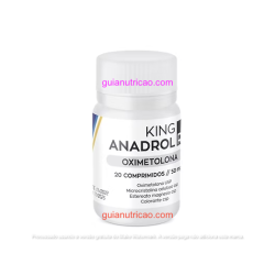 Anadrol RX (Hemogenin) 50mg 20 Comprimidos - King Pharma