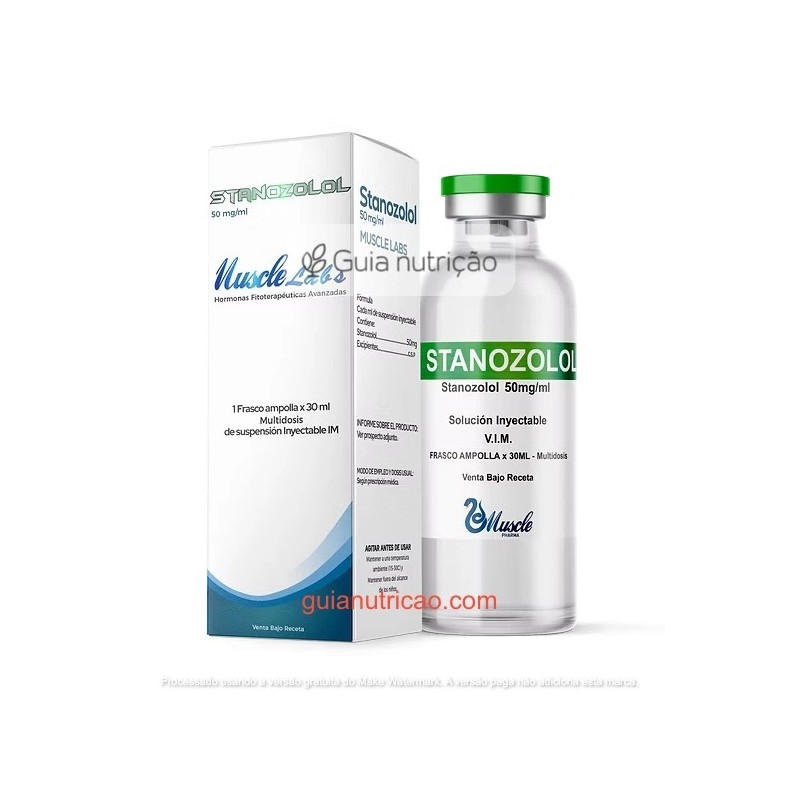 Estanozolol 30ml 50mg/ml - Muscle Pharma