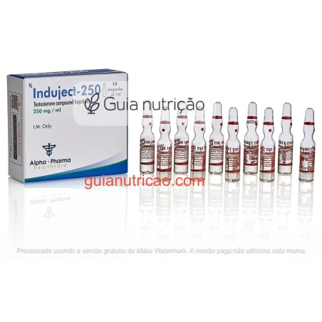 Durateston (Induject) 10 Ampolas 250mg/ml - Alpha Pharma