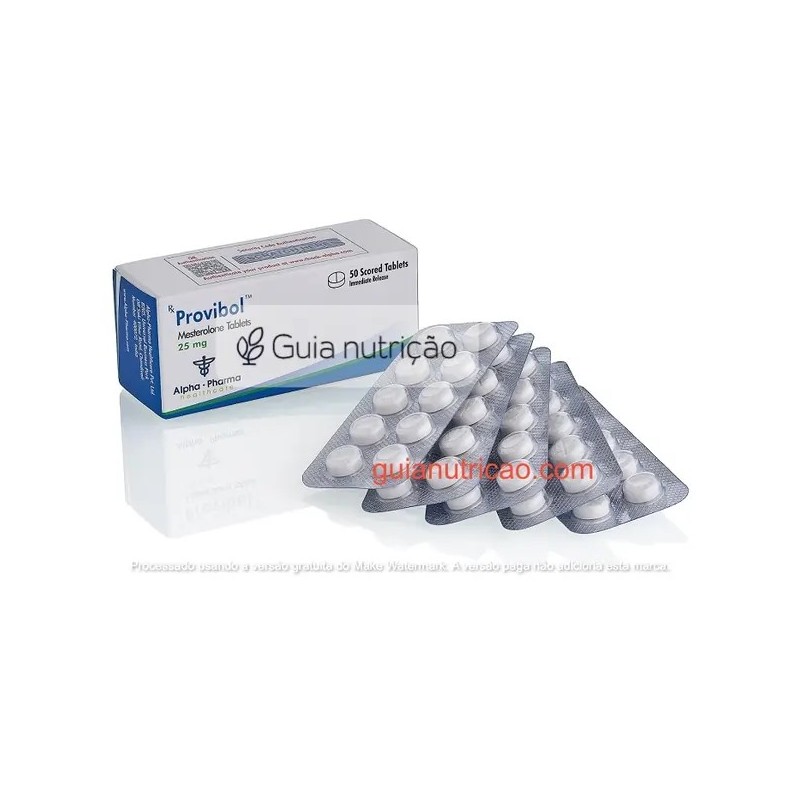 Proviron (Provibol) 25mg 50 Comprimidos - Alpha Pharma