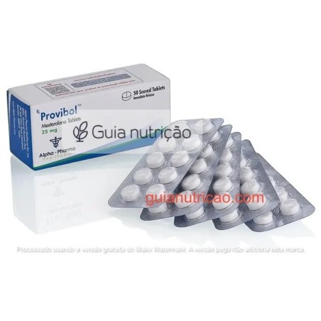 Proviron (Provibol) 25mg 50 Comprimidos - Alpha Pharma