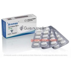 Exemastano (Aromex) 25mg 30 Comprimidos - Alpha Pharma