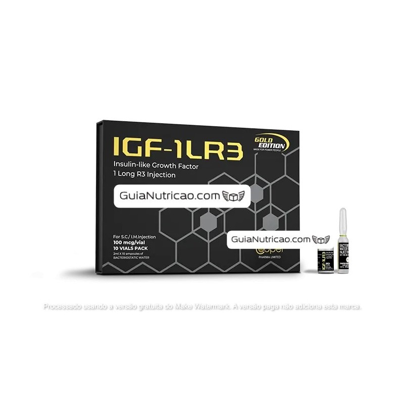 Peptídeo IGF-1 LR3 10x100mcg - Cooper Pharma