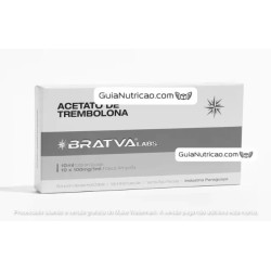 Acetato de Trembolona 100mg 10 Ampolas - Bratva Labs