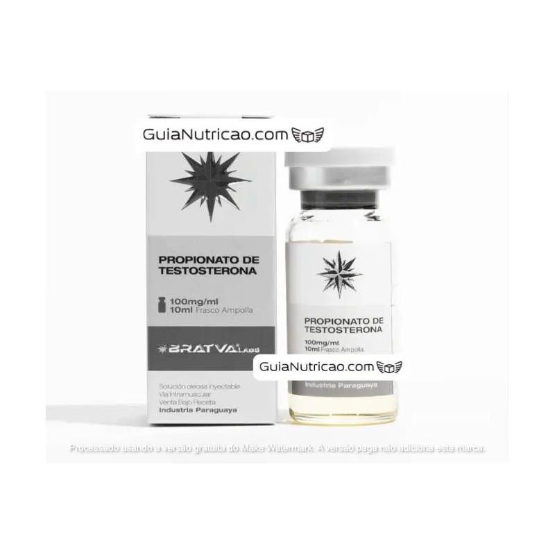 Propionato de Testosterona 100mg/ml 10ml – Bratva Labs