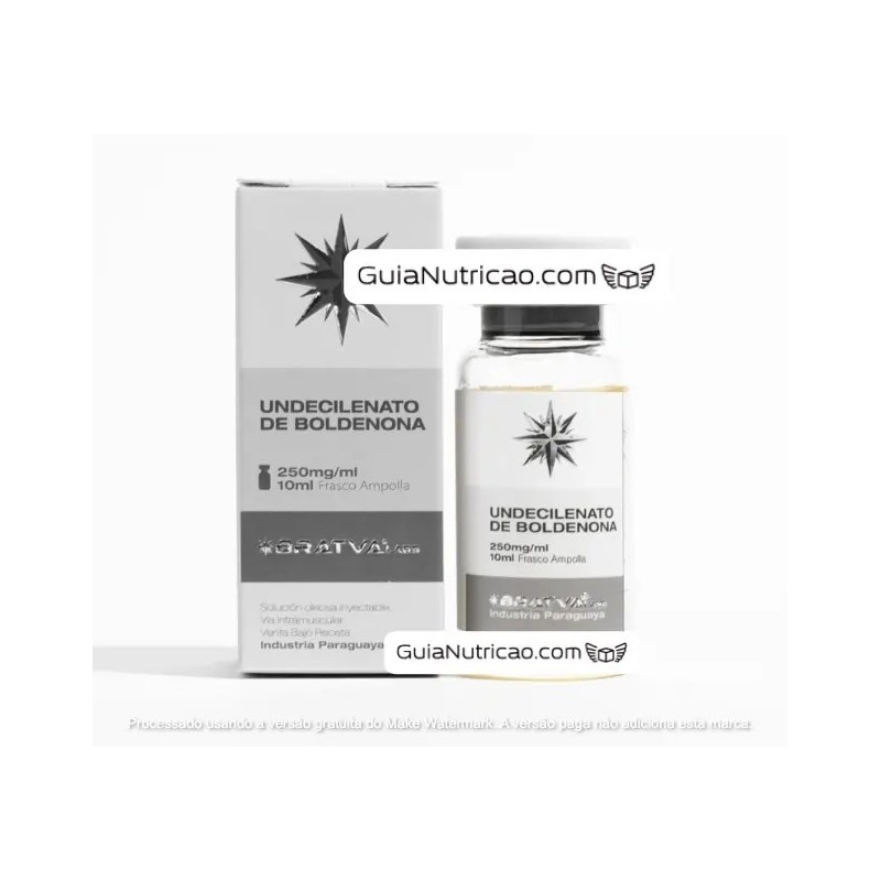Undecilenato de Boldenona 250mg/ml 10ml - Bratva Labs
