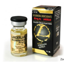 Boldenona 10ml 250mg/ml landerlan ouro