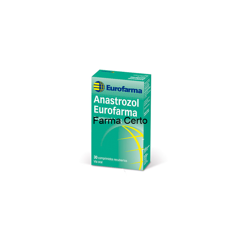 Anastrozol 1mg Com 30 Comprimidos - Eurofarma