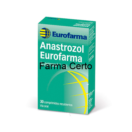 Anastrozol 1mg Com 30 Comprimidos - Eurofarma