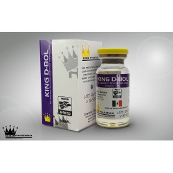 Dianabol injetável 10ml 50mg/ml - King pharma
